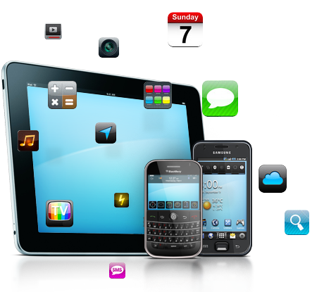 Apps für iPhone, iPad und Android
